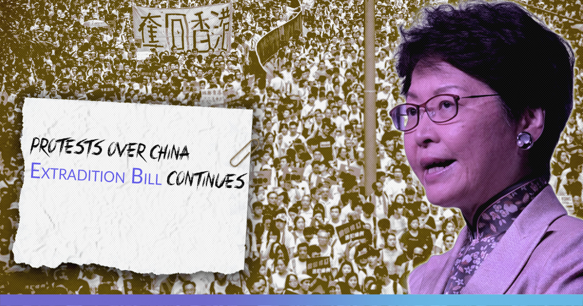 Hong Kong: Chief Executive Carrie Lam To Withdraw Extradition Bill After Months Of Violent Protest