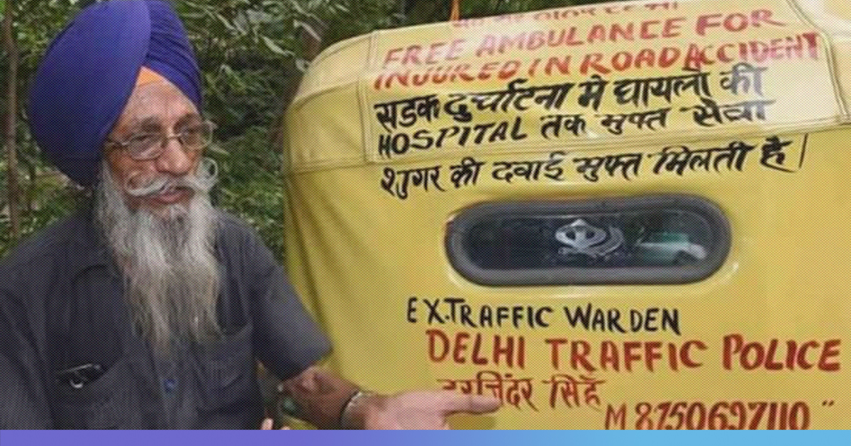 This Delhi Man Gives Accident Victims Free Rides To Hospitals In The Citys Only Auto Ambulance