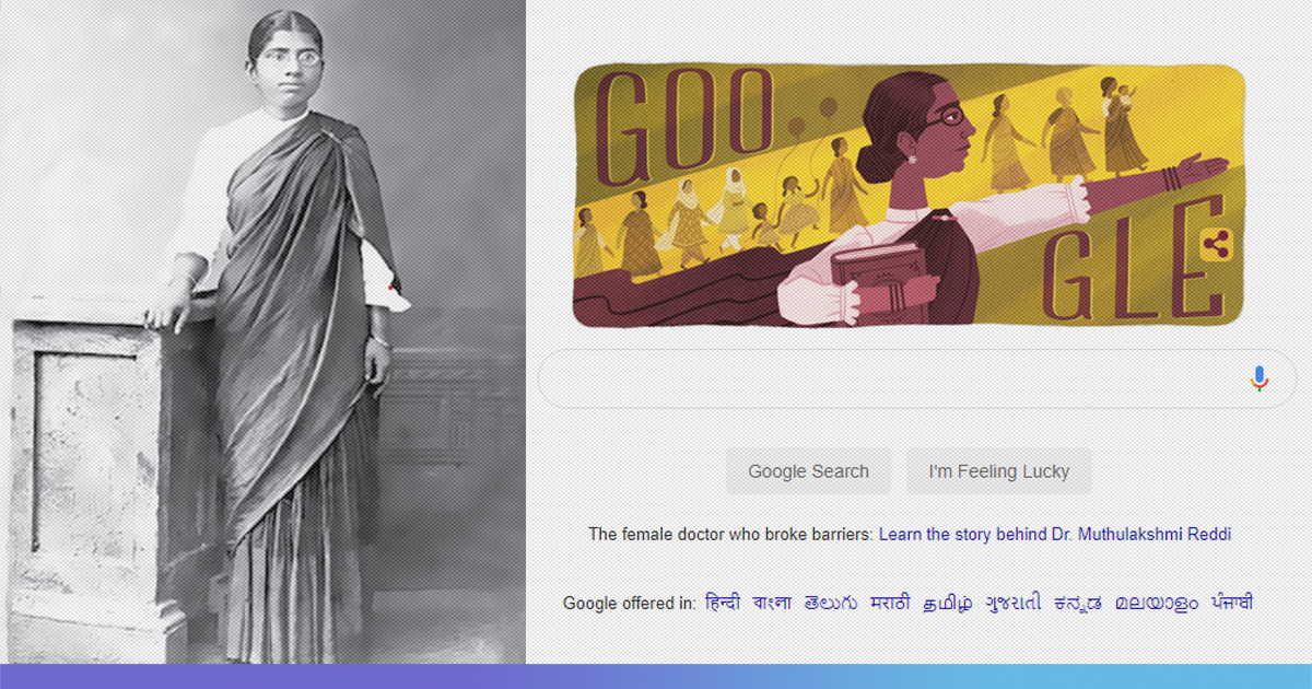 The Incredible Story of India’s First Woman Doctor And Legislator – Dr Muthulakshmi Reddi