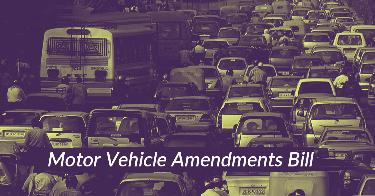 All You Need To Know about New Motor Vehicle Amendment Bill