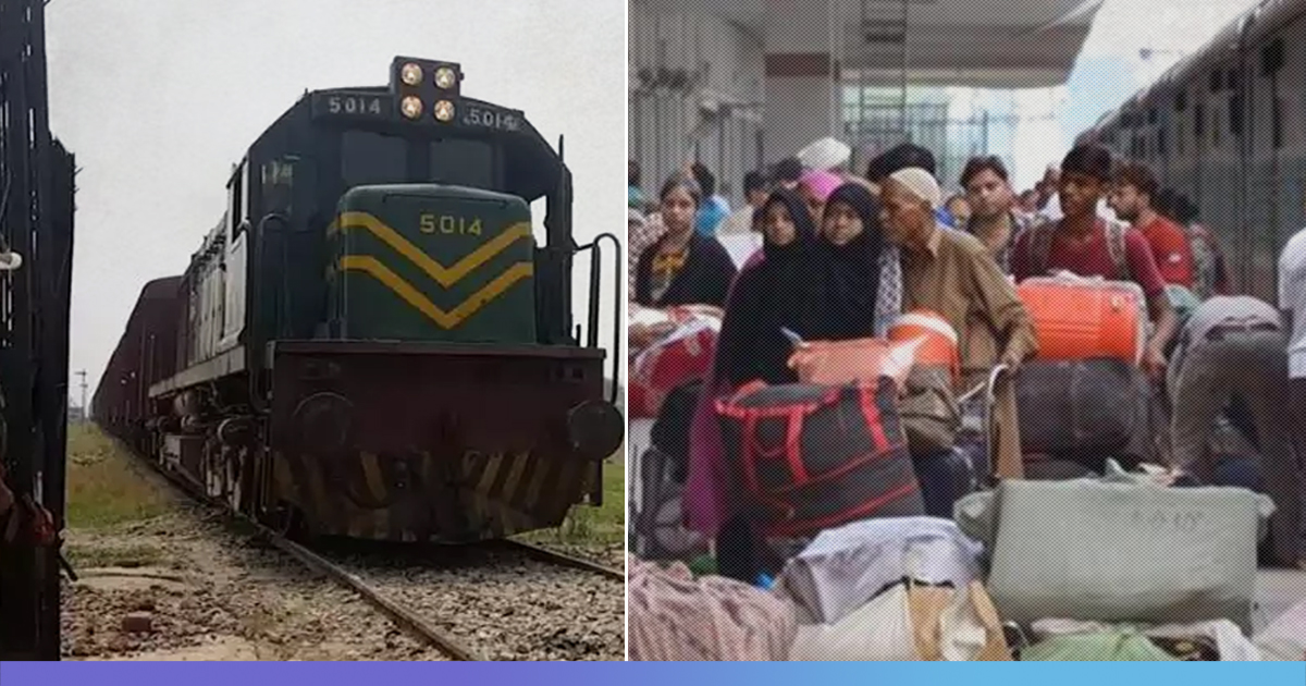 Indian Railways Crew Cross Border To Escort Stranded Samjhauta Express Stopped By Pakistan