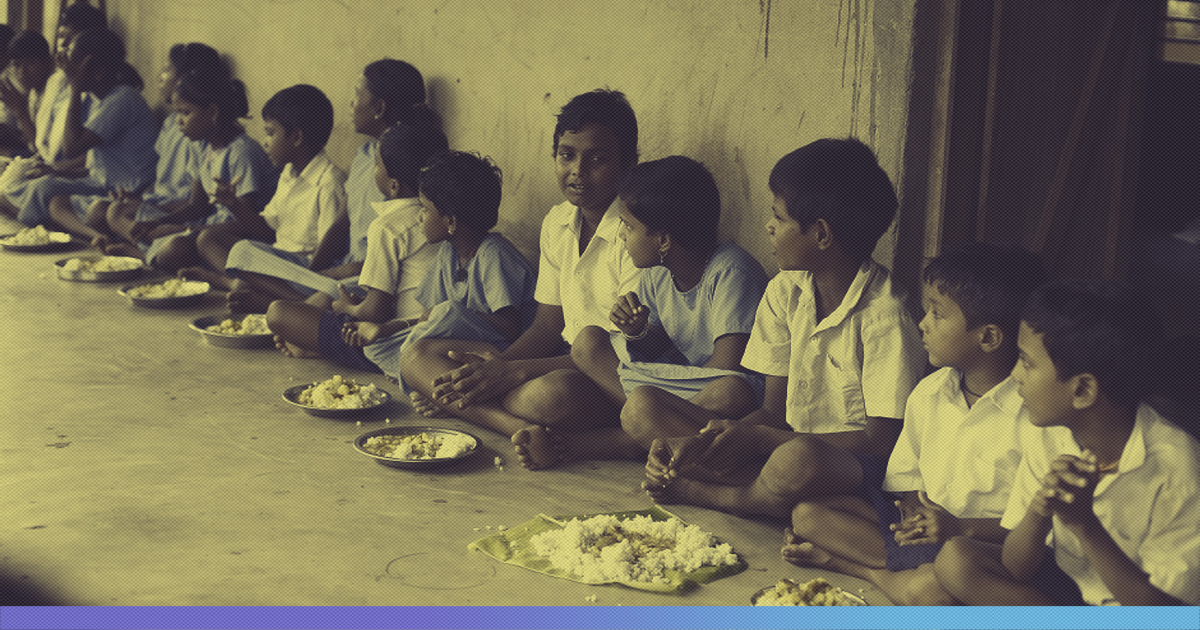UP: At This Govt School Students Bring Their Own Plates For Mid Day Meal & Sit Separately From SC, ST & Dalit Children