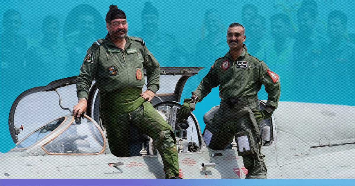 Air Chief Marshal BS Dhanoa Flies MiG-21 With Wg Cdr Abhinandan For One Last Time