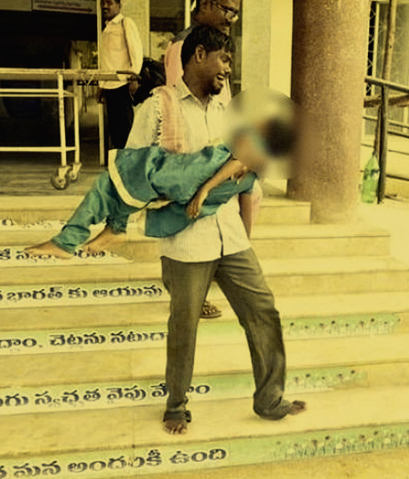 Telangana: Man Carries Daughters Corpse In Arms As Hospital Fails To Provide Ambulance