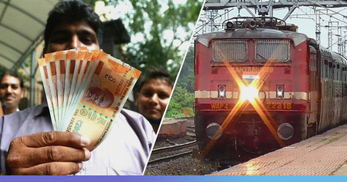 Acche Din For Railway Employees! Government Announces 78-Day Wage Bonus