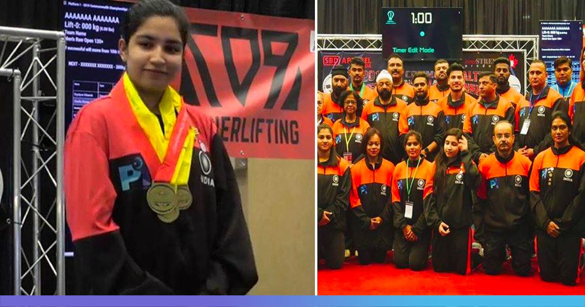Indian Athletes Make Country Proud In Canada, 16-Year-Old Wins Four Gold In Powerlifting