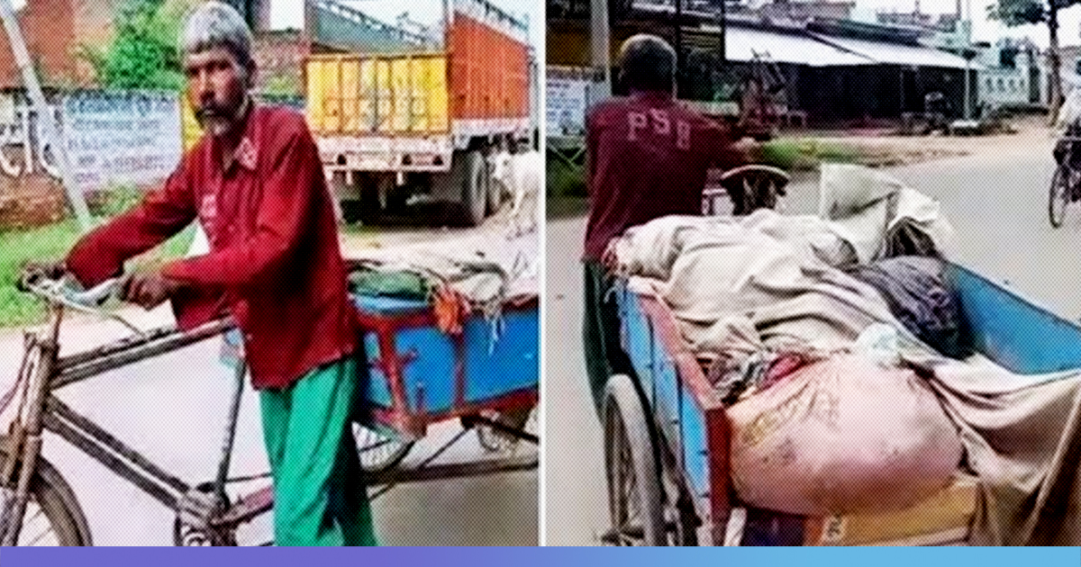 Man Carries Wifes Dead Body For 45 Km On A Cart After Hospital Refuses To Arrange Ambulance