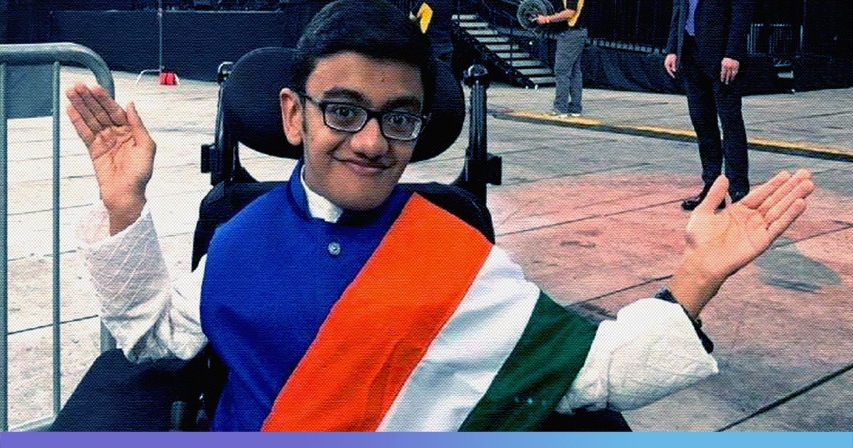Meet The 16-Year-Old Sparsh Shah With Brittle Bone Disease Who Wont Let Wheel-Chair Bind Him