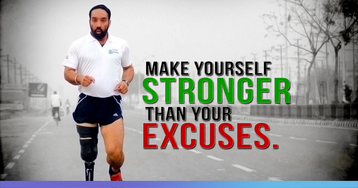 Meet Major Devender Pal Singh, Indias First Physically Challenged Marathon Runner