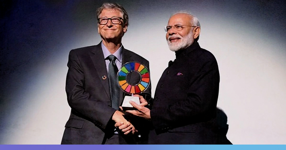Employee Quits As The Gates Foundation Honours PM Modi With The Global Goalkeeper’ Award