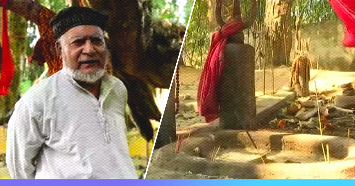 This Muslim Man Sweeps Centuries-Old Lord Shiva Shrine Every Morning In Guwahati