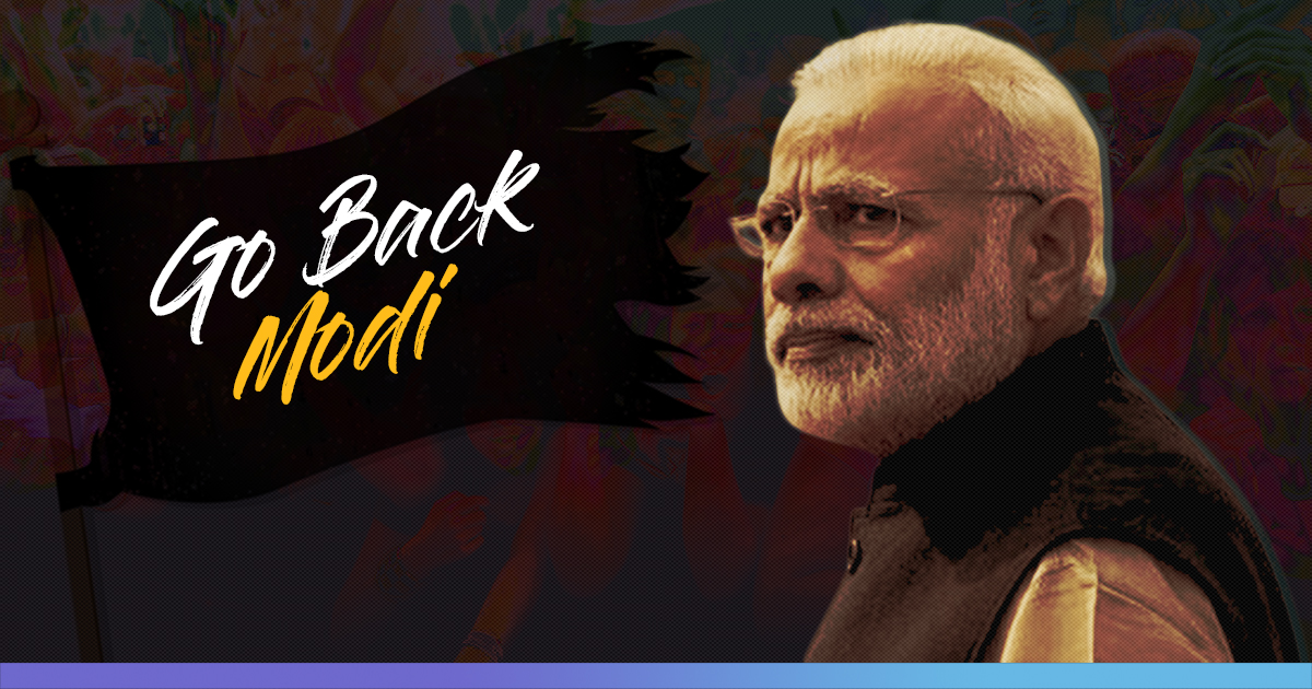#GoBackModi Trends Top On Twitter, Once Again, As PM Modi Visits Tamil Nadu
