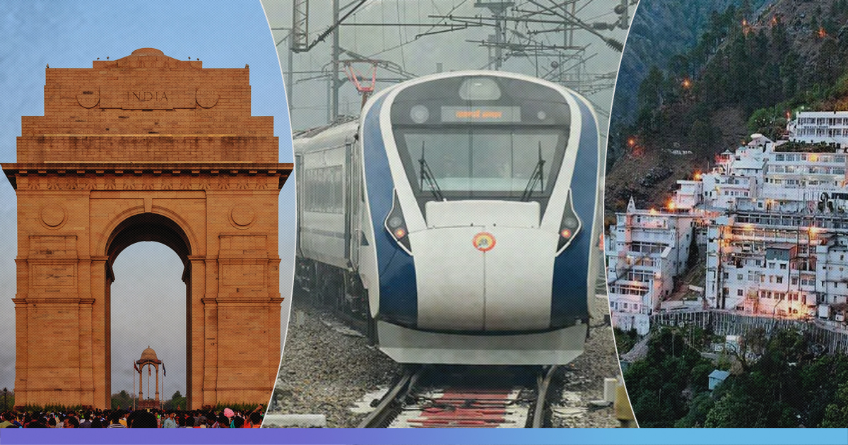Now Reach Vaishno Devi In 8 Hrs From Delhi, Home Minister Amit Shah Flags Self-Propelled Vande Bharat Express
