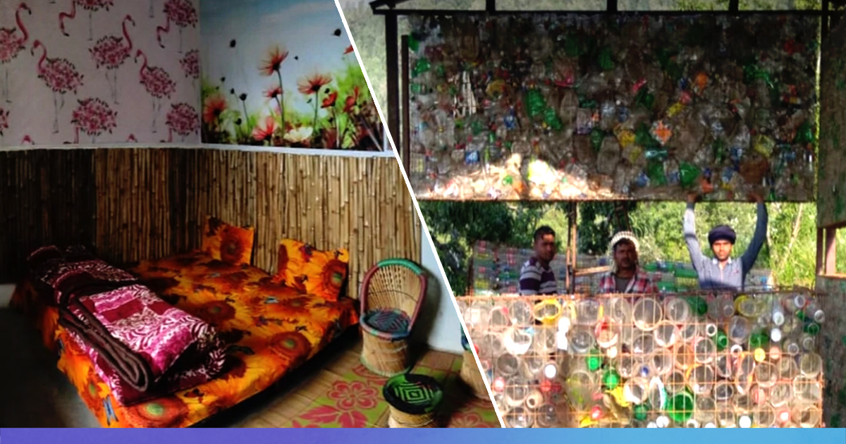 Couple Builds Homestay Out Of 26,000 Plastic Bottles In Uttarakhand