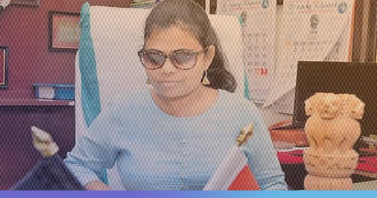 Never Be Defeated, Says Indias First Visually Impaired Woman IAS Officer After Taking Charge