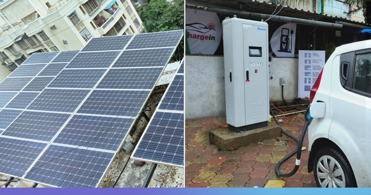 This Navi Mumbai Society Is Harnessing Solar Energy To Charge Cars