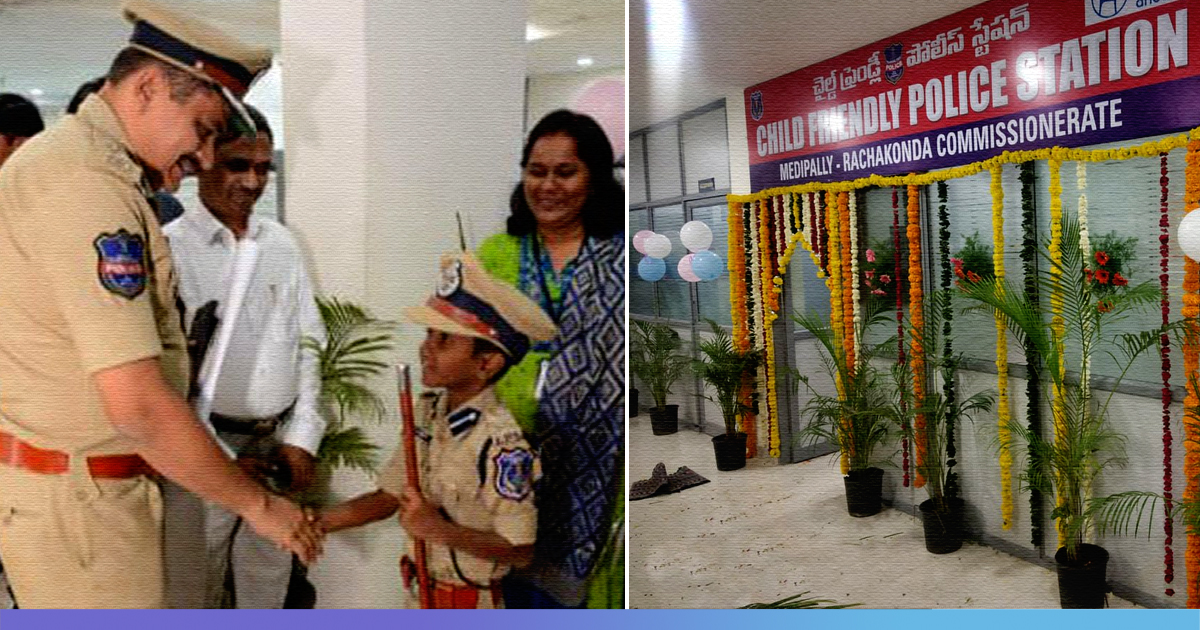 Telangana Gets Its First Child-Friendly Police Station; Inaugurated By 7-year-old On Children’s Day