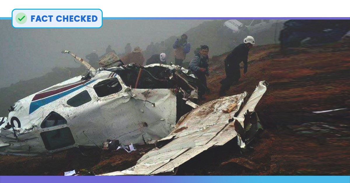 Fact Check: IANS Photo Of MiG-29K Crash That Happened In Goa Is Old & Is From Peru