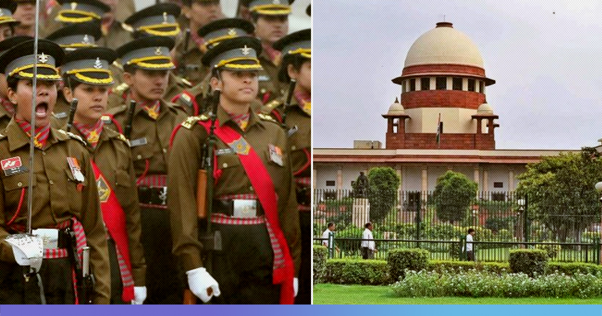 Give Permanent Commission To Women Who Fought Gender Bias In Forces, Supreme Court Tells Govt