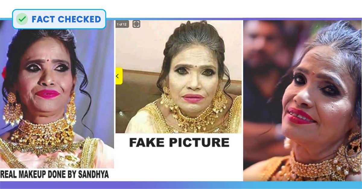 Fact Check: Viral Photo Of Ranu Mondals Makeover Is Fake, Makeup Artist Shares Real Pictures
