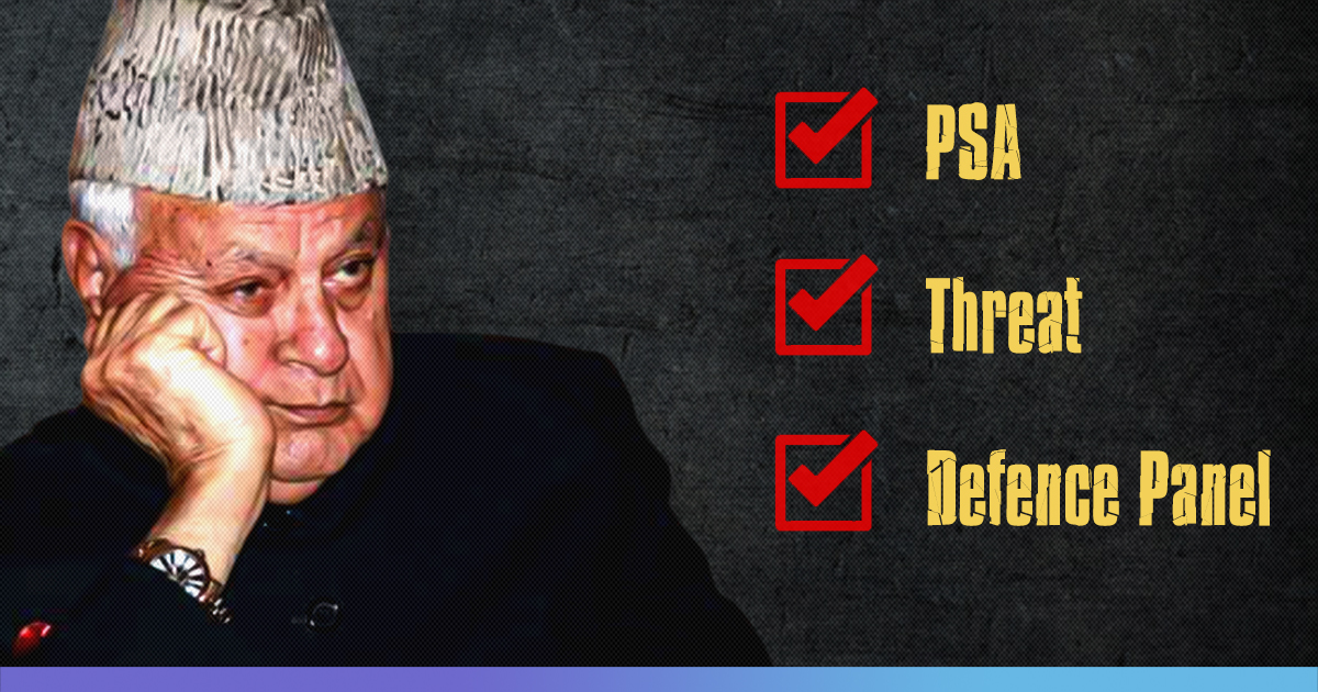 Detained For Over 110 Days Under PSA, Farooq Abdullah Now Part Of Defence Panel By Centre