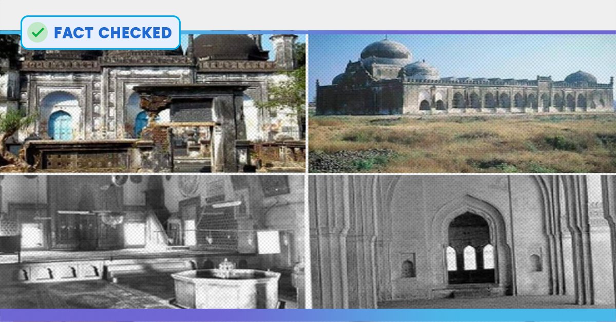 Fact Check: Photos From West Bengal & Karnataka Are Being Shared As Image Of Babri Masjid