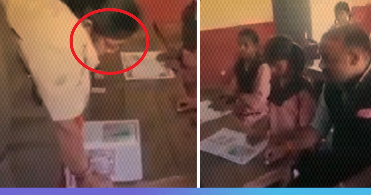 [Video] UP Govt School English Teacher Fails To Read Textbook During Surprise Check; Suspended