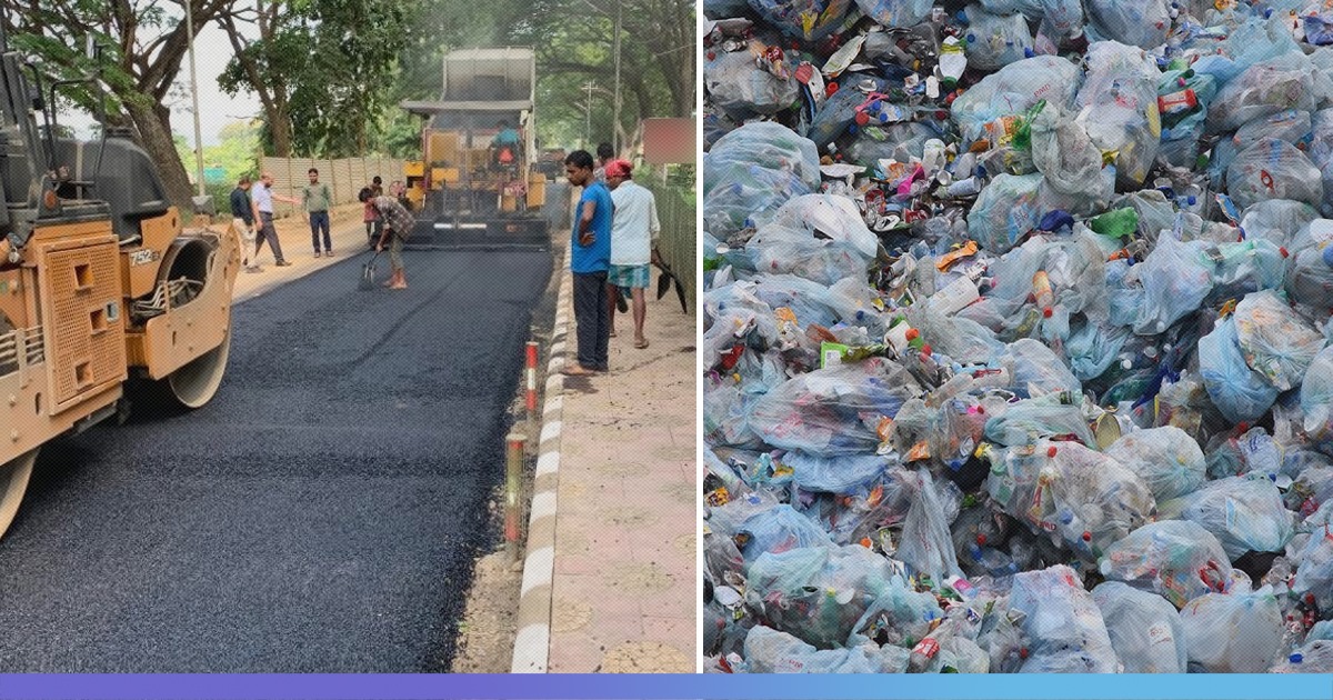 In A First, Indian Army Builds Road Out Of Plastic Waste In Guwahati