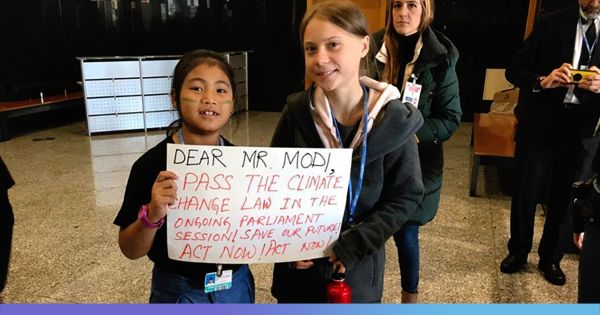 Exclusive: This 8-Year-Old Indian Is Educating World Leaders About Climate Change