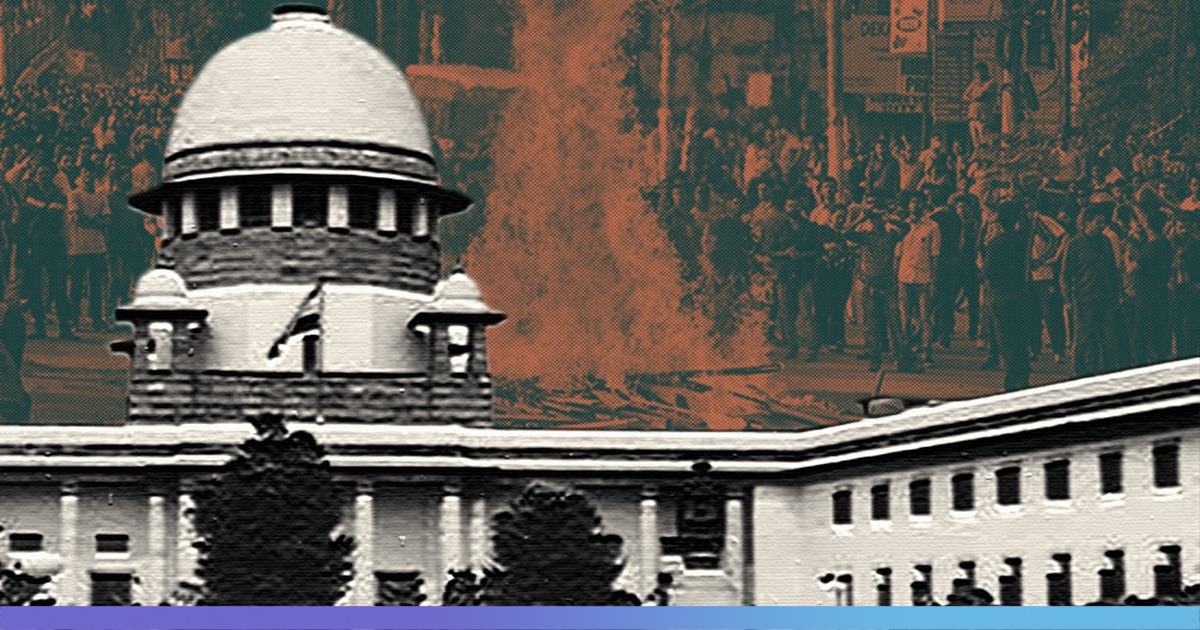 Will Hear Plea, But Let Rioting Stop First, Says Supreme Court
