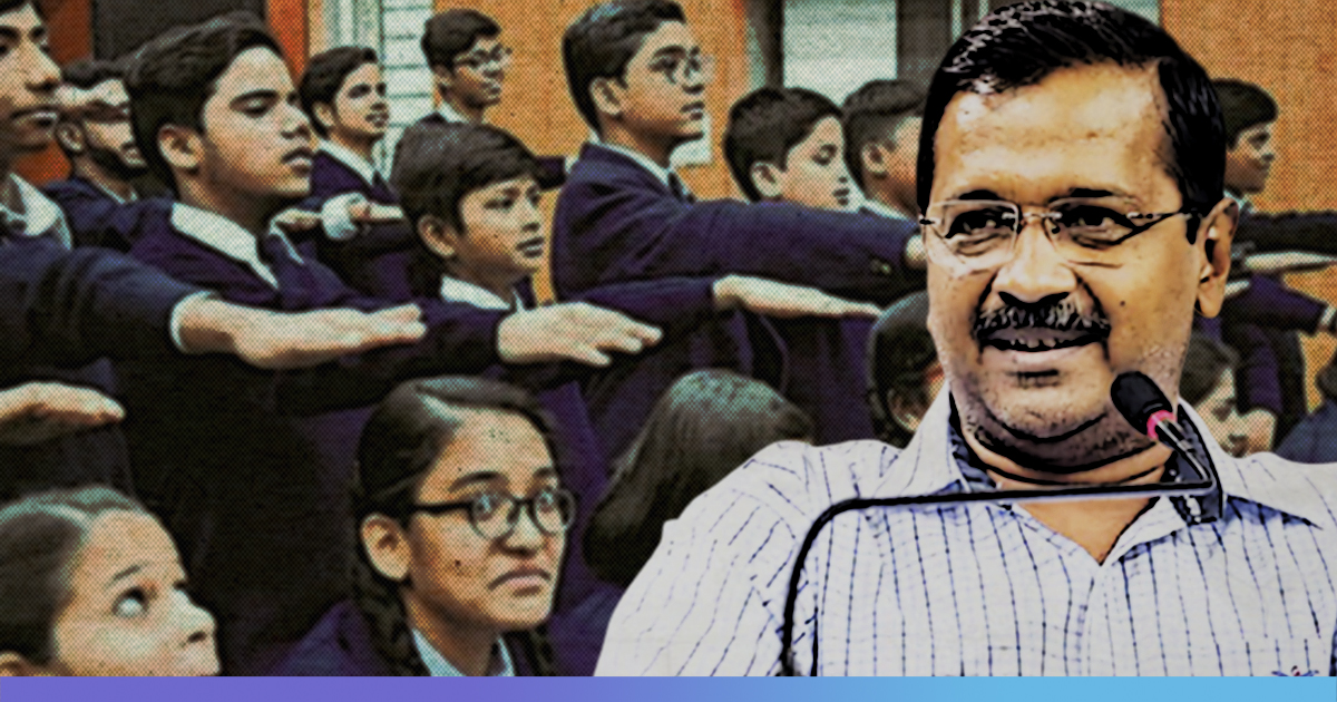 Delhi: Arvind Kejriwal Makes Schoolboys Take Oath To Respect Women