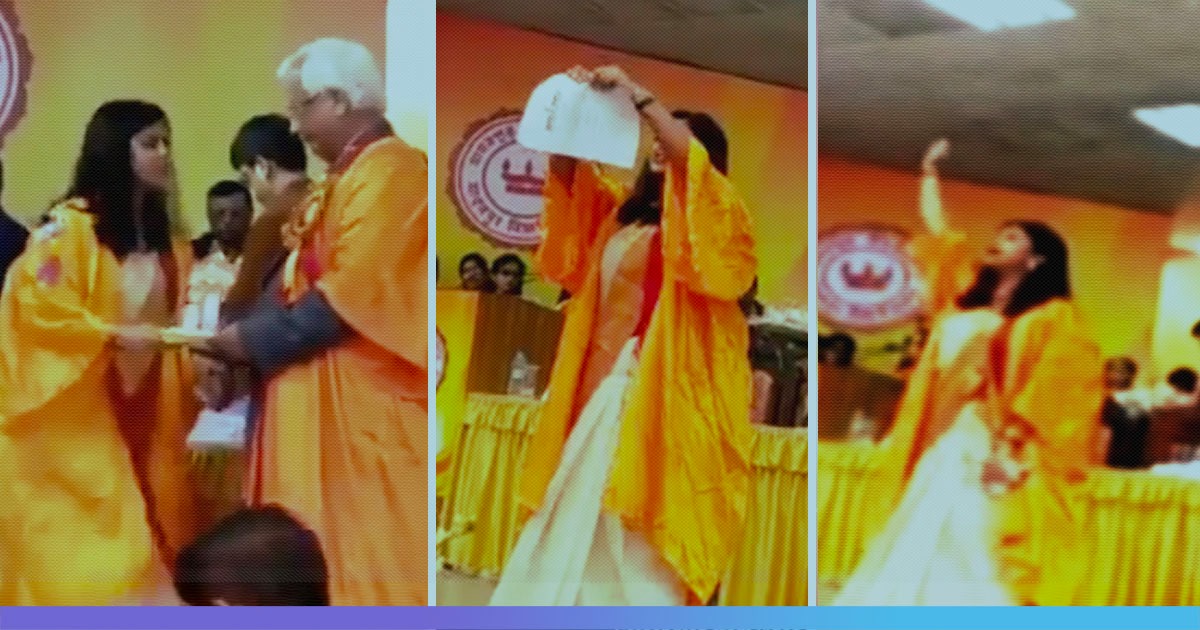 Watch: Student Tears Copy Of Citizenship Act During Convocation At Jadavpur University