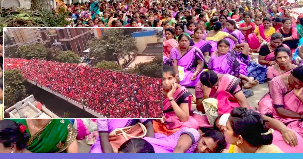 No Salary For Several Months, Thousands Of ASHA Workers Launch Indefinite Strike In Bengaluru