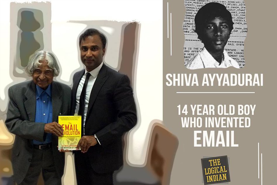 Shiva, the boy who invented Email at 14.