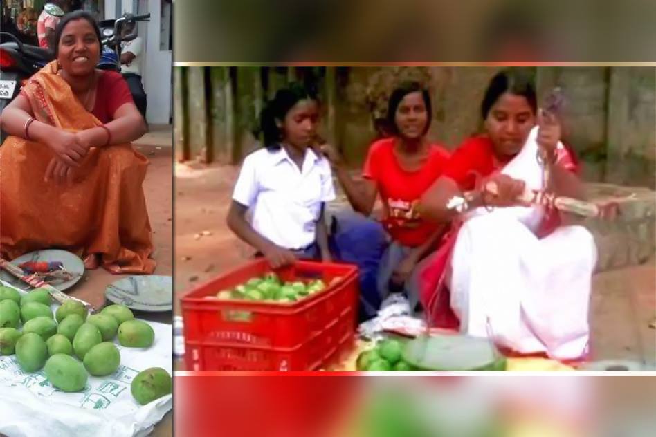 Daughter of 8-time MP Sells Mangoes By The Roadside