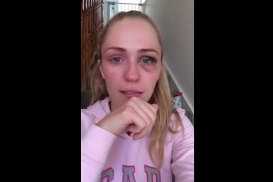 Domestic Violence Victim Uploads Video & Says Suffered At The Hands Of Her Partner