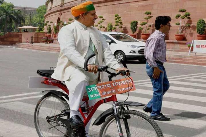 Two Time MP, Former IAS Officer Who Travels To Parliament In His Bicycle