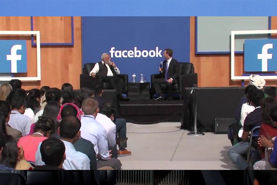Watch In 6 Minutes: Narendra Modi & Mark Zuckerberg In Conversation At Facebook Town-Hall
