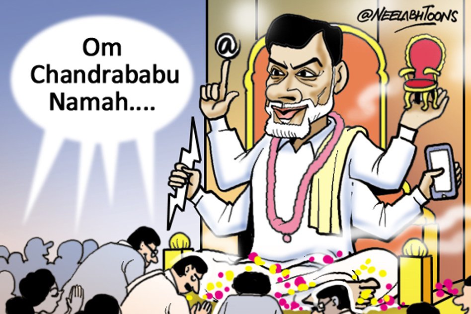 Idolizing Politicians: Now, Temples For Chandrababu Naidu Across Andhra Pradesh