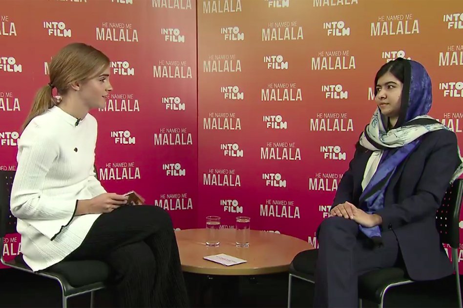 Video: Emma Watson Interviews Nobel Peace Prize Winner Malala Yousafzai