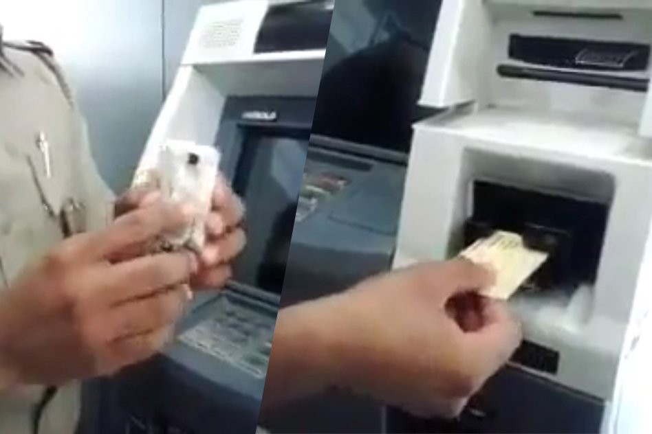 [Watch] Police Official Shows How ATM Fraud Happens These Days