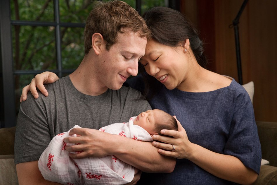 On His Daughters Birth, Mark Zuckerberg Vows To Donate 99% Of His Shares