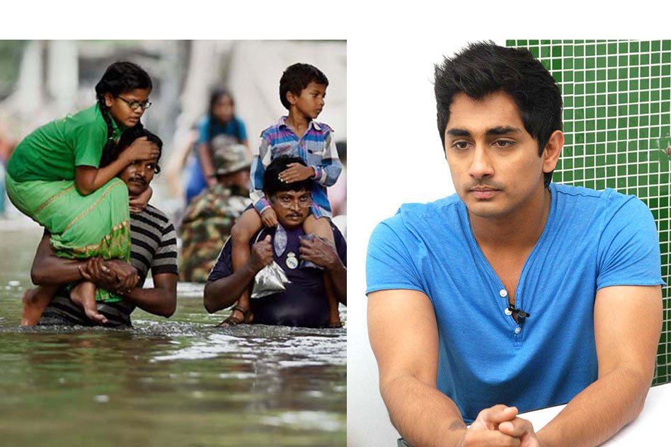 [Watch] Lost His Home, Helped Fellow People & Now Siddharth Urges India To Stand With Chennai