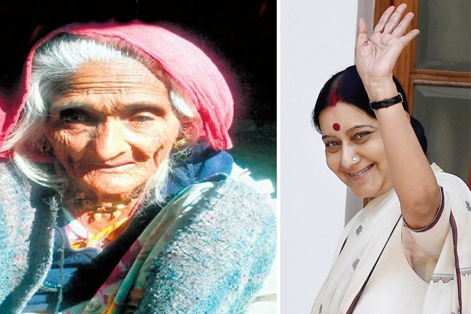 Sushma Swaraj Helped An 80-Year-Old Woman To Reunite With Her Family In Pakistan