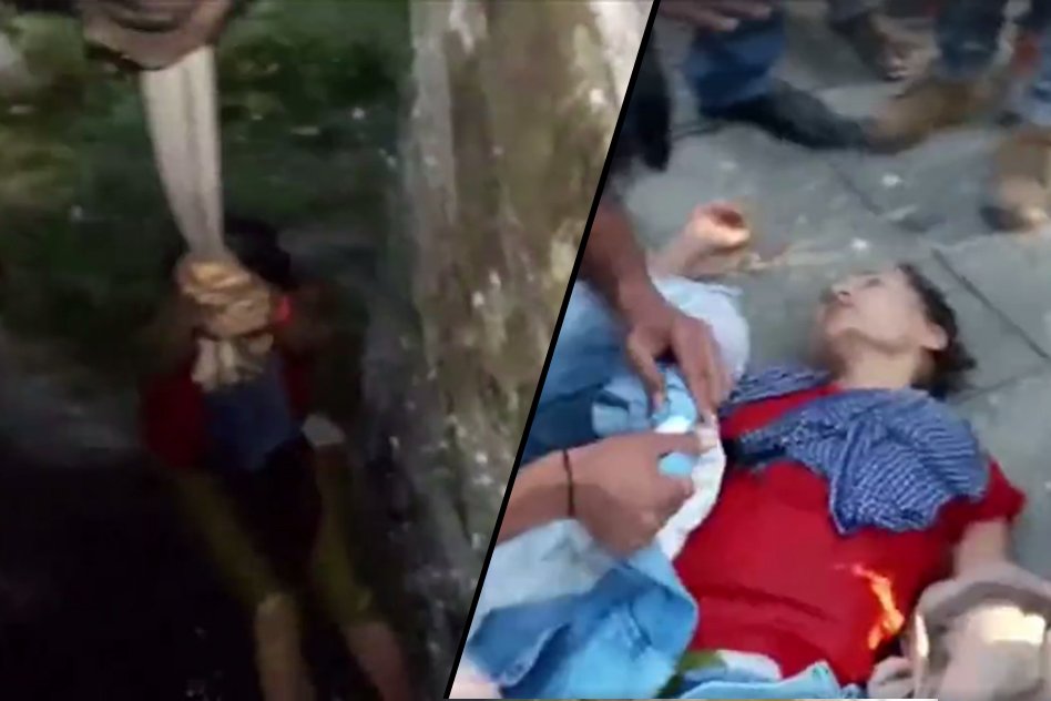 [Watch] People Rescue An Austrian Foreigner Who Fell Into A Well While Taking Selfie