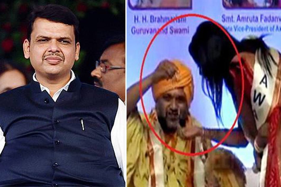 Superstition: Chief Minister Fadnavis Wife Gets Necklace Out Of Thin Air