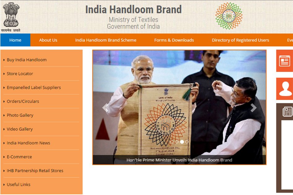 Appreciative Step: Govt Launches Dedicated E-commerce Website For Indian Handloom Products