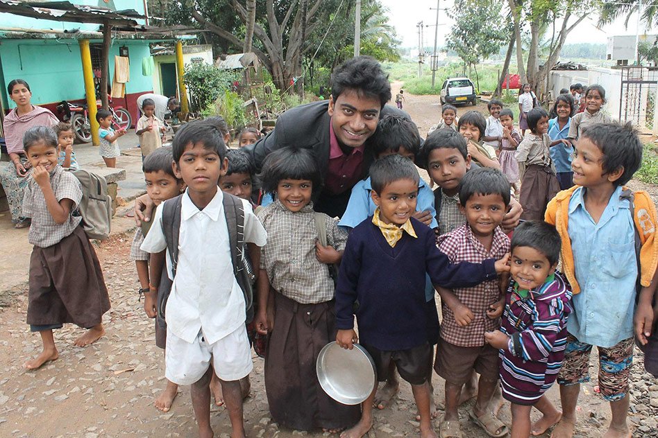 24-Yr-Old Guy From Delhi Adopted An Entire Village In Karnataka To Bring About Change