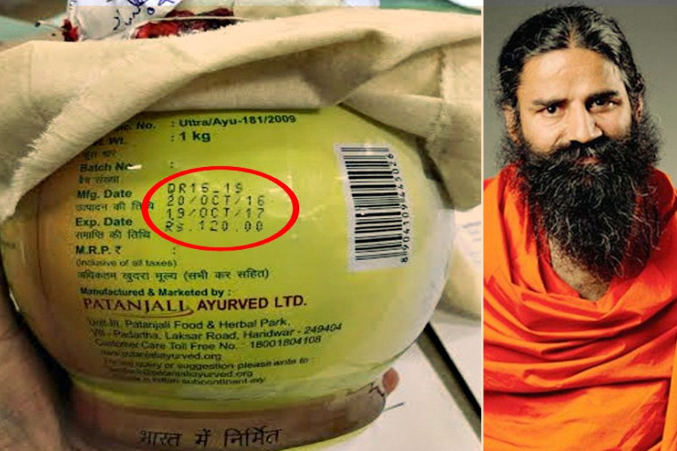 Alert: Patanjali Products With Manufacturing Date Of Oct 2016 Are Already In The Market