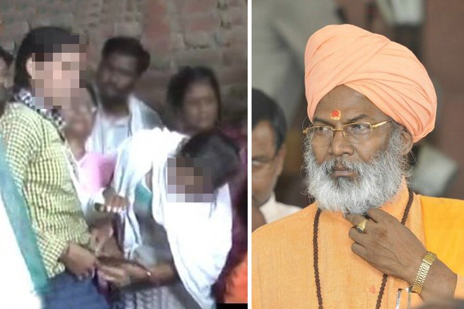 BJP MP Sakshi Maharaj Asks A Girl To Unbutton Her Jeans During A Public Meeting